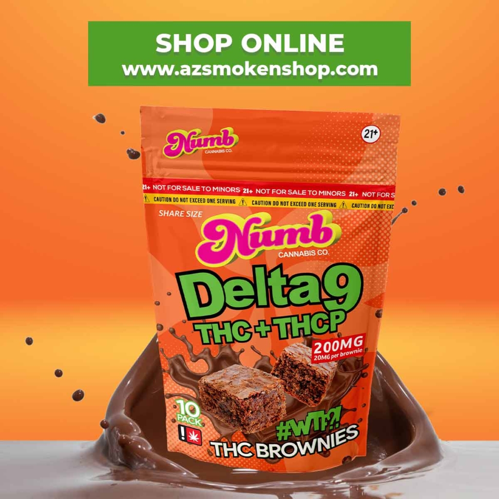 NUMB DELTA 9 BROWNIES 200MG