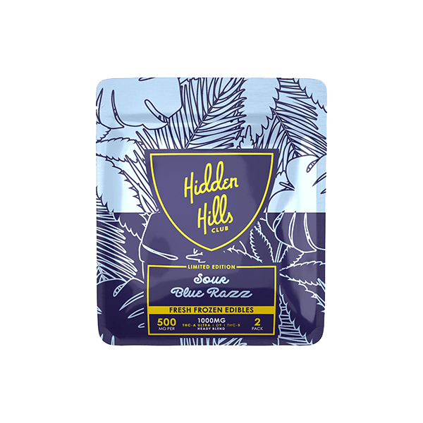 SOUR BLUE RAZZ-min HIDDEN HILLS CLUB LIMITED EDITION 1000MG Sour Blue razz