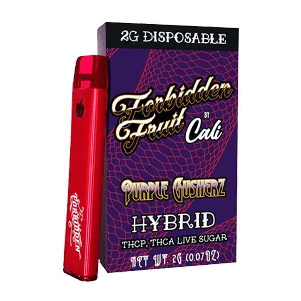 cali-forbidden-fruit-2g-disposable-purple-gusherz-min Cali Forbidden Fruit—2g THCP & THCA PURPLE GUSHERZ HYBRID