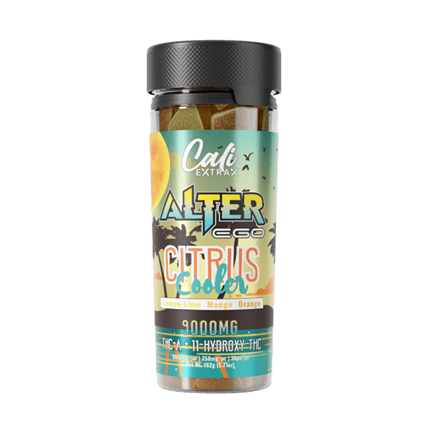 Citrus Cooler Cali Extrax Alter EGO 9000mg Gummies Citrus Cooler