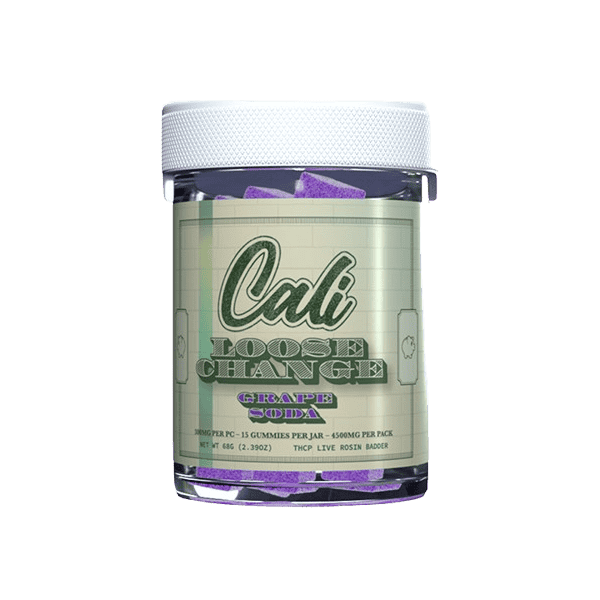 Grape Soda Cali Extrax Loose Change THCP Gummies Grape Soda