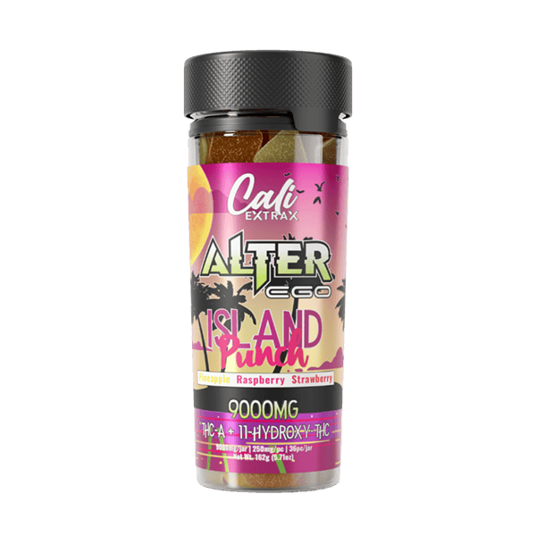 Island Punch Cali Extrax Alter EGO 9000mg Gummies Island Punch